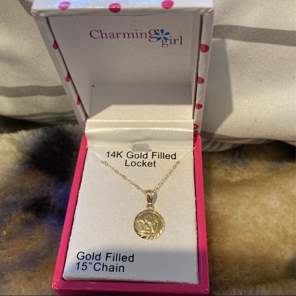 guardian angel 14k gold Pendant & Necklace